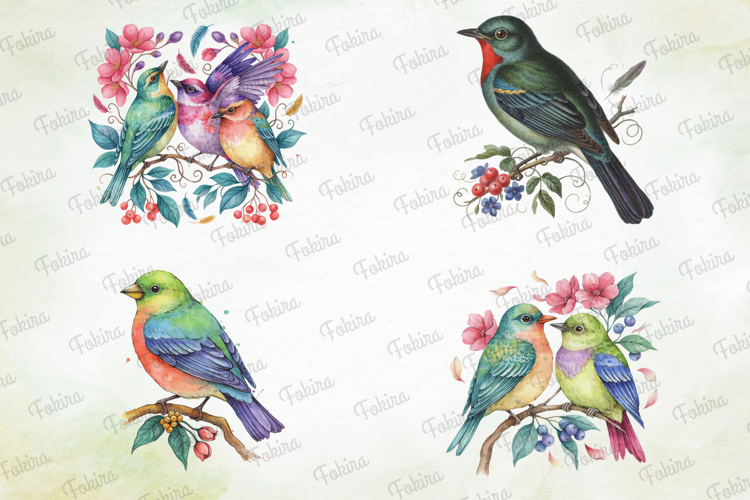 Emerald Songbird Clipart png, songbird clipart, emerald bird