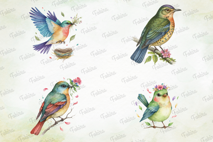 Songbird Clipart png, songbird clipart, emerald bird png