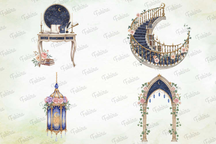 Celestial Watercolor Clipart pnh, celestial watercolor png