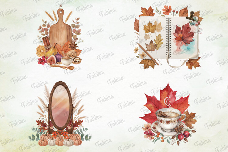 Cottagecore Harvest Clipart PNG, cottagecore harvest clipart example image 1