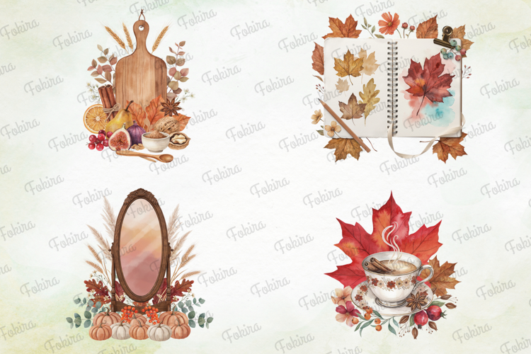 Cottagecore Harvest Clipart PNG, cottagecore harvest clipart