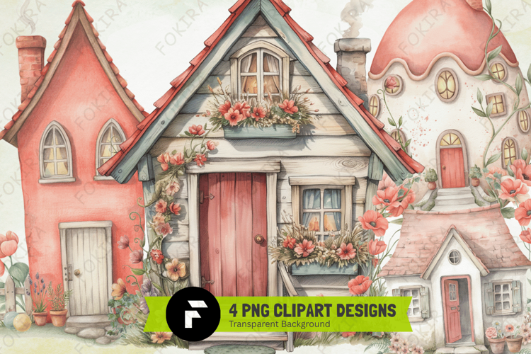 Easter House PNG, Easter House Clipart, Easter png