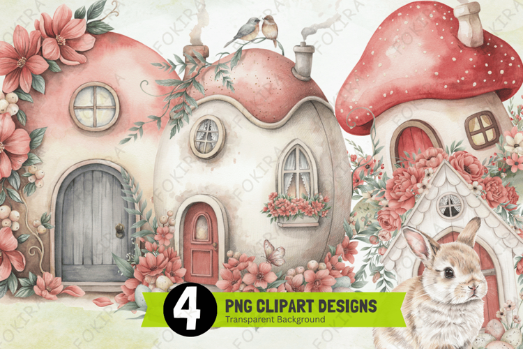 Easter House PNG, Easter House Clipart, Easter png
