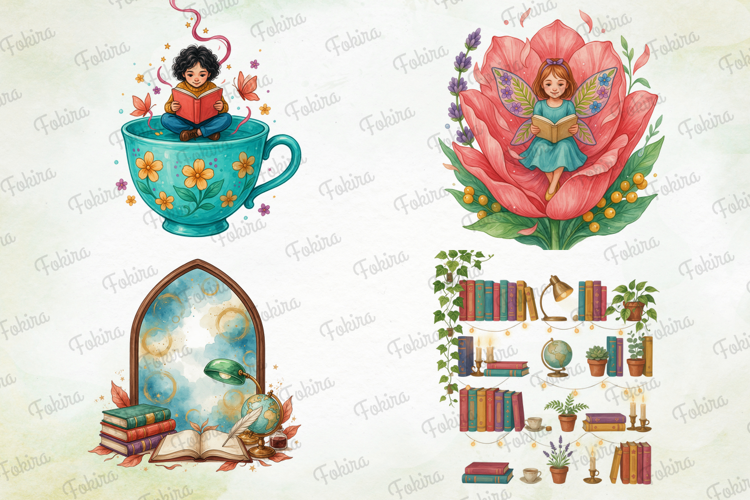 Bookish Reading Clipart png, bookish clipart,reading clipart
