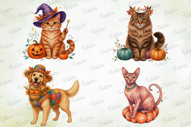 Halloween Pet Clipart PNG, halloween pet clipart png