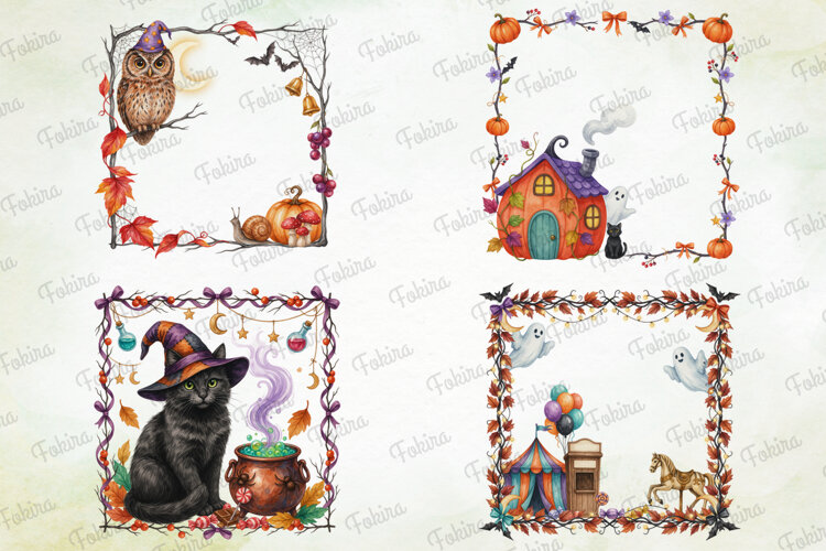 Haunted Frames Clipart PNG, haunted frames clipart png, example image 1