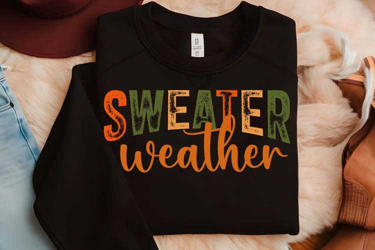 Sweatshirt Weather SVG, Fall SVG, Sweater t shirt