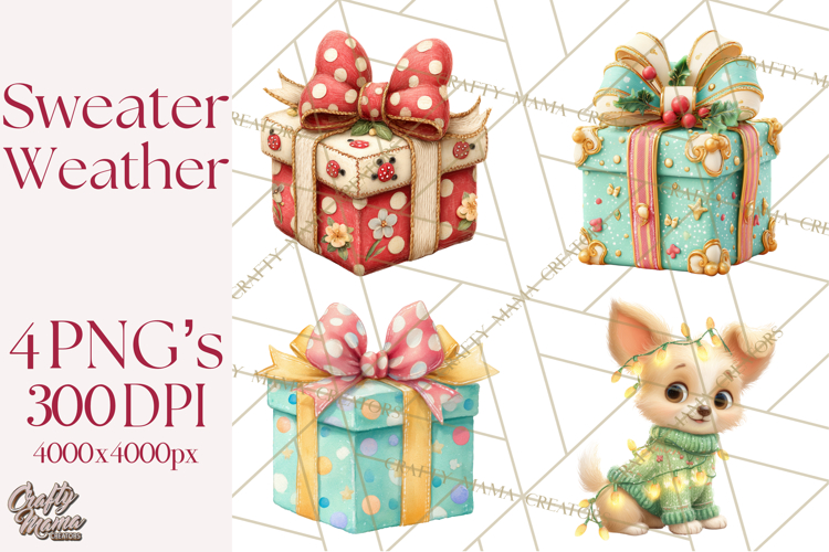 Ugly Sweater Clipart Image 17