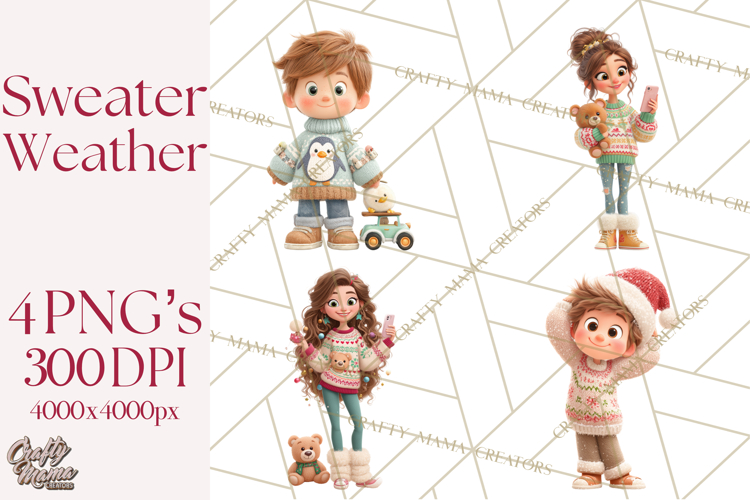 Ugly Sweater Clipart Image 23