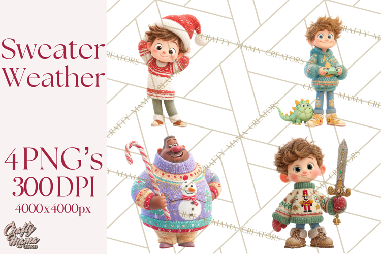 Ugly Sweater Clipart Image 24