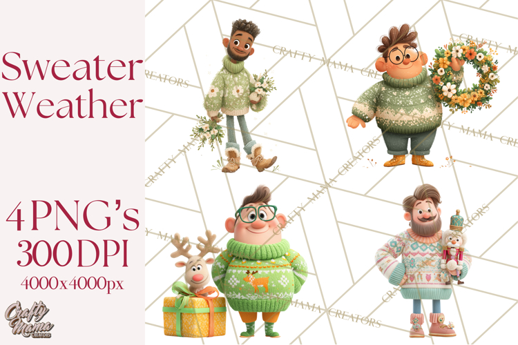 Ugly Sweater Clipart Image 2