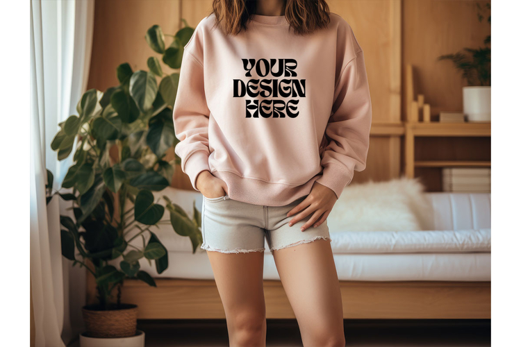 Sweatsuit Mockup Image 13