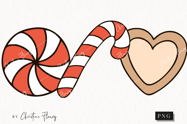 Doodle Christmas Sweet Clipart | Christmas PNG