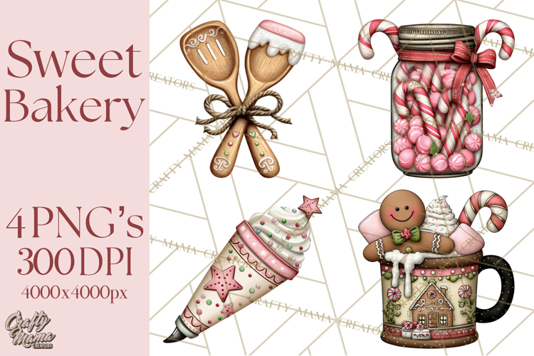 Gingerbread Bakery Clip Art, Sweet Cookie House PNG