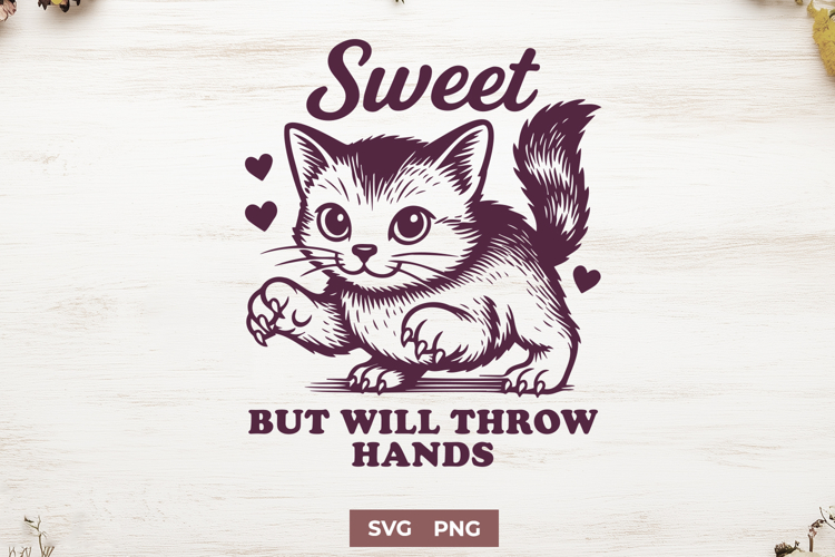 Funny Cat Svg Image 24