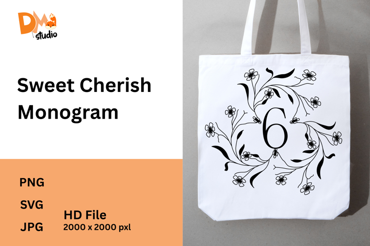 Sweet Cherish Monogram