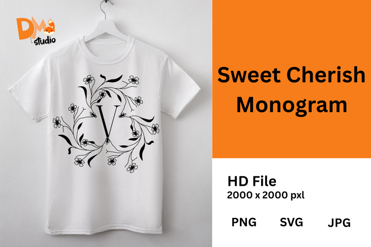 Sweet Cherish Monogram