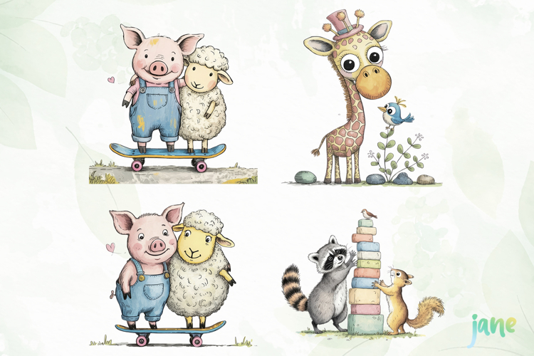 Sweet Friendship Clipart