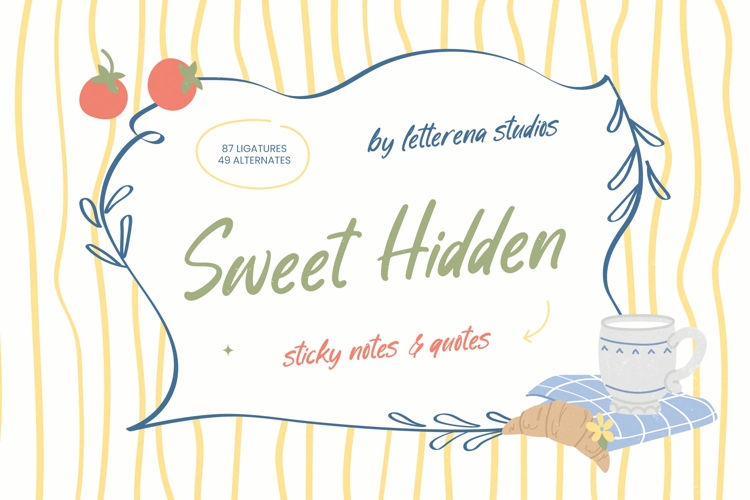 Sweet Hidden - Sticky Notes & Quotes
