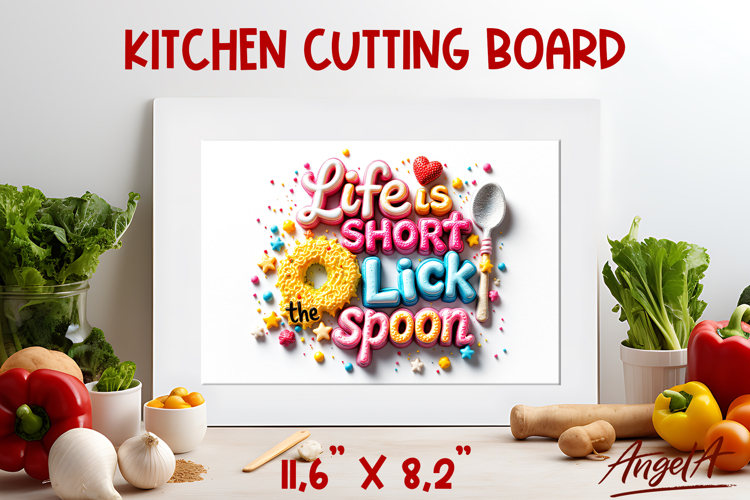 Kitchen glass cutting board sublimation design life is short