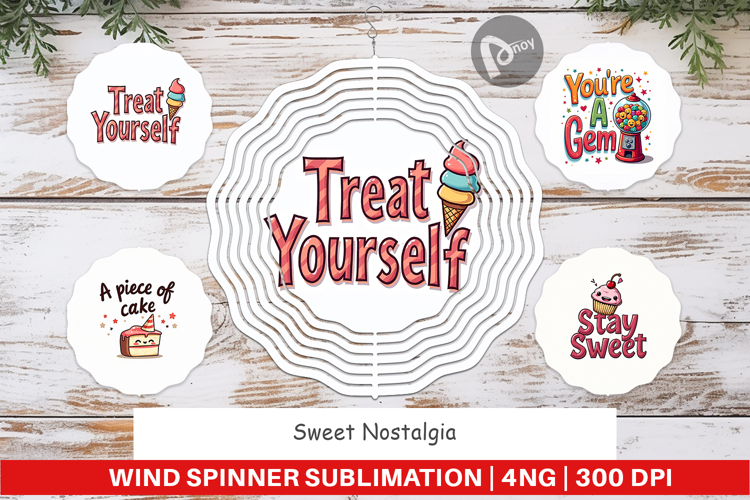 Sweet Nostalgia Wind Spinner