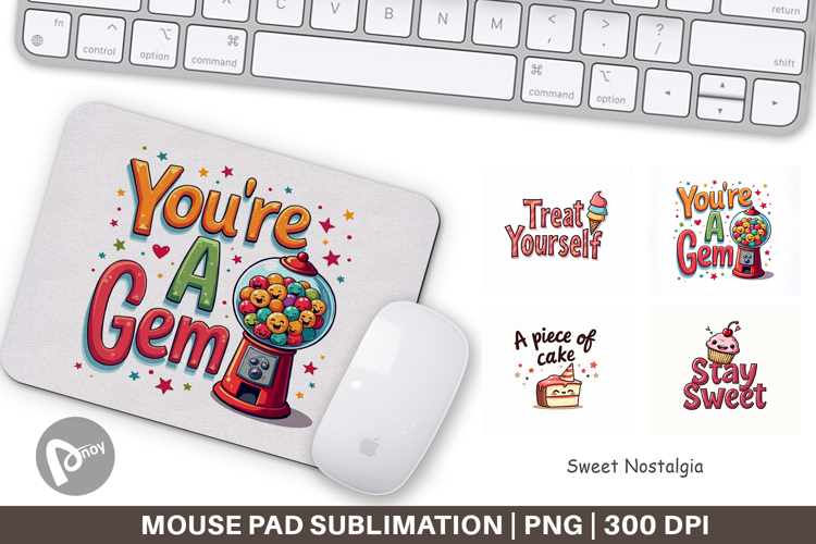 Sweet Nostalgia Mouse Pad