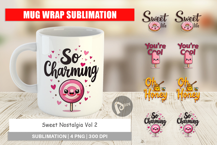 Sweet Nostalgia Mug Wrap