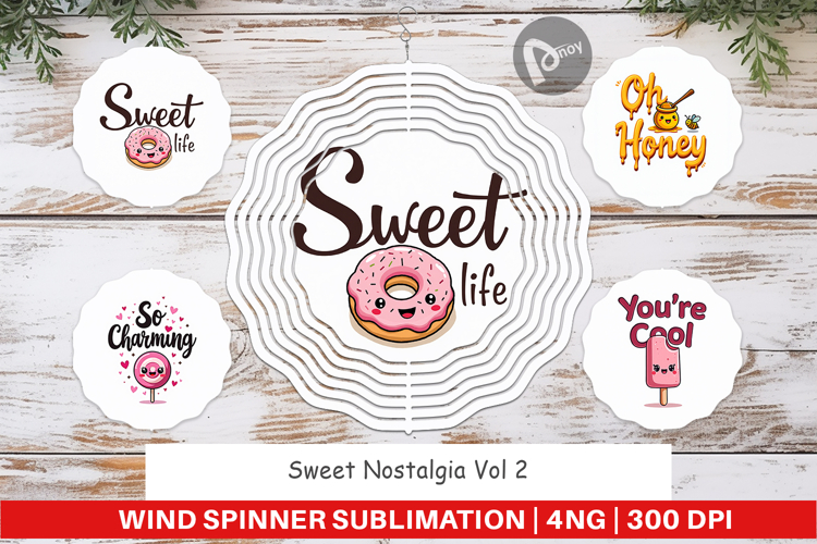 Sweet Nostalgia Wind Spinner