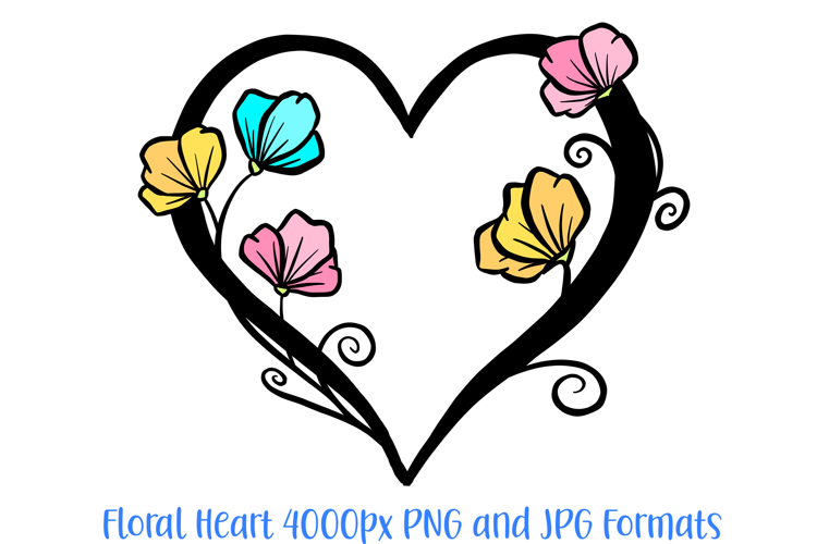 Floral Wreath Clipart Image 12