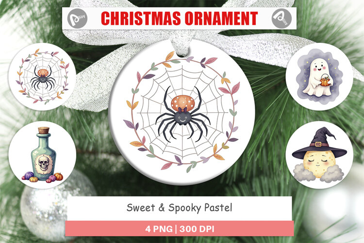 Ornament Sweet Spooky Pastels example image 1