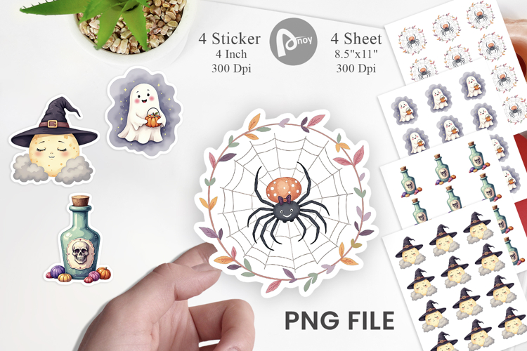 Sweet Spooky Pastels Sticker
