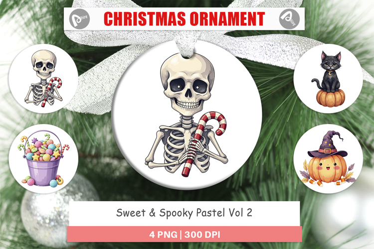 Ornament Sweet Spooky Pastels