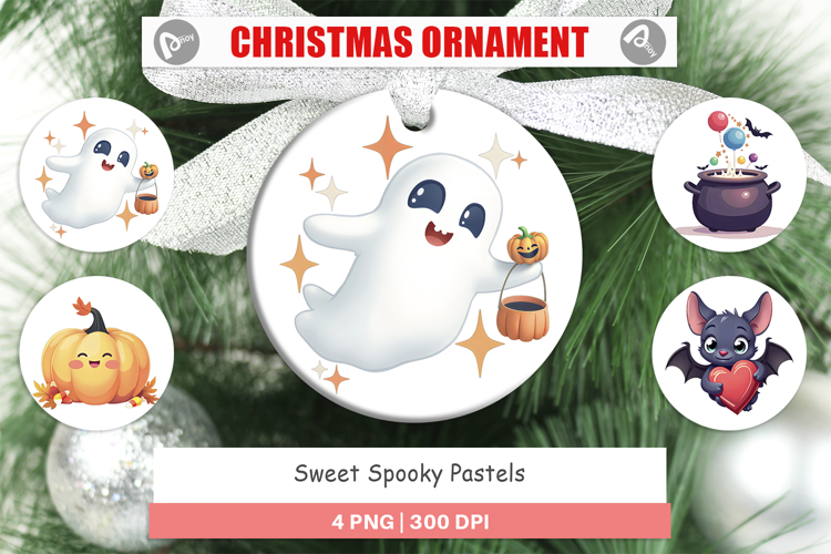 Ornament Sweet Spooky Pastels