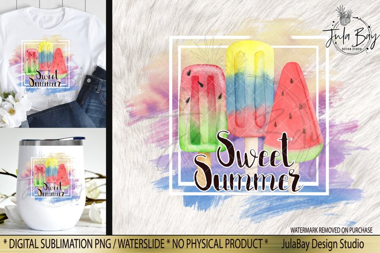 Watercolor Watermelon Clipart Image 5