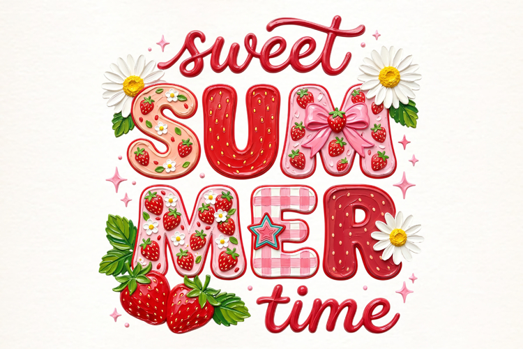 Sweet Summer Time Coquette Png