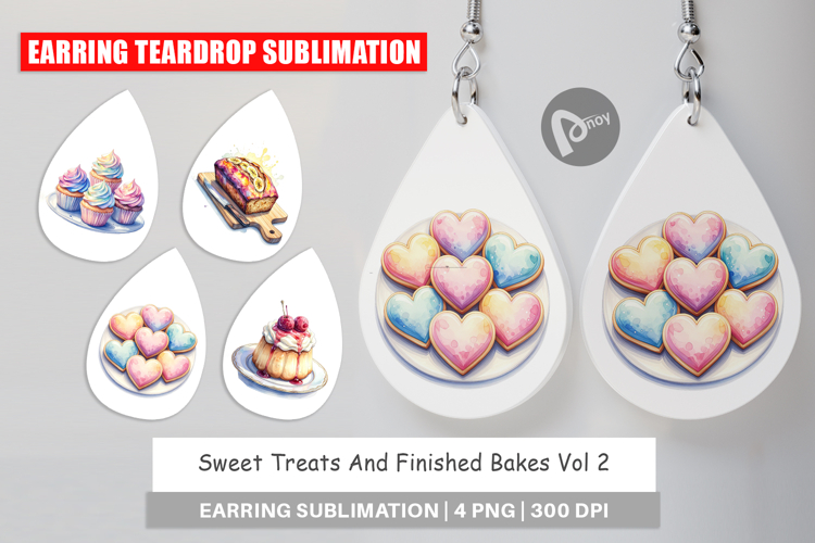 Sublimation Earring Designs Image 18
