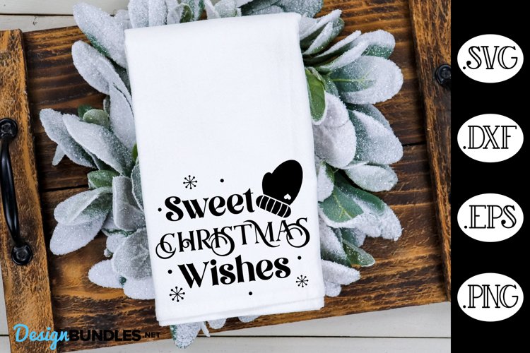 Sweet Christmas Wishes SVG | Christmas SVG