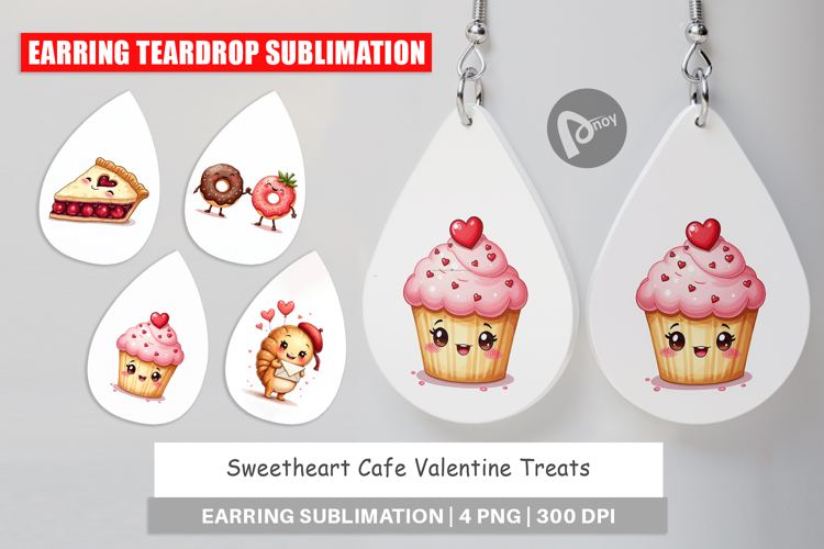 Earring Sublimation Designs Image 7