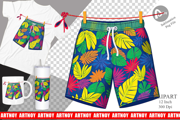 Swim Trunks Clipart