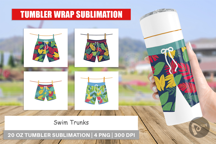 Tumbler Swim Trunks