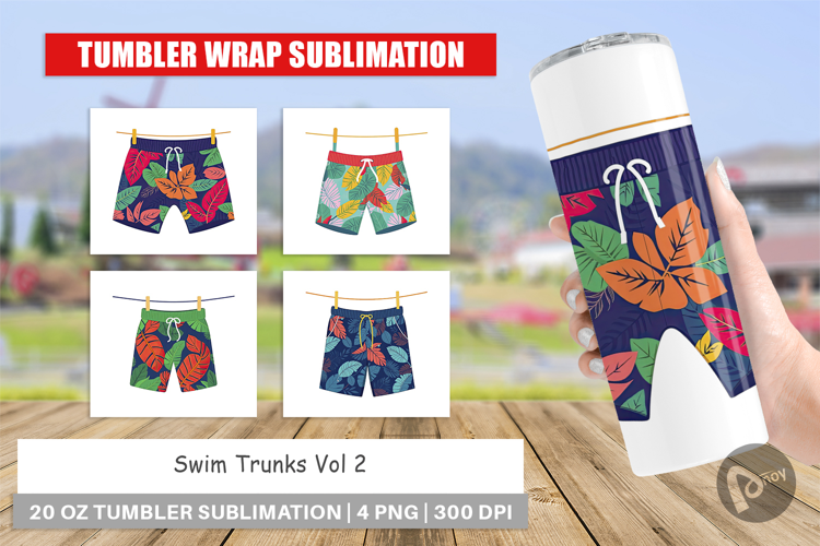 Tumbler Swim Trunks