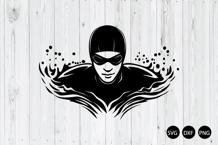 Swimmer Silhouette