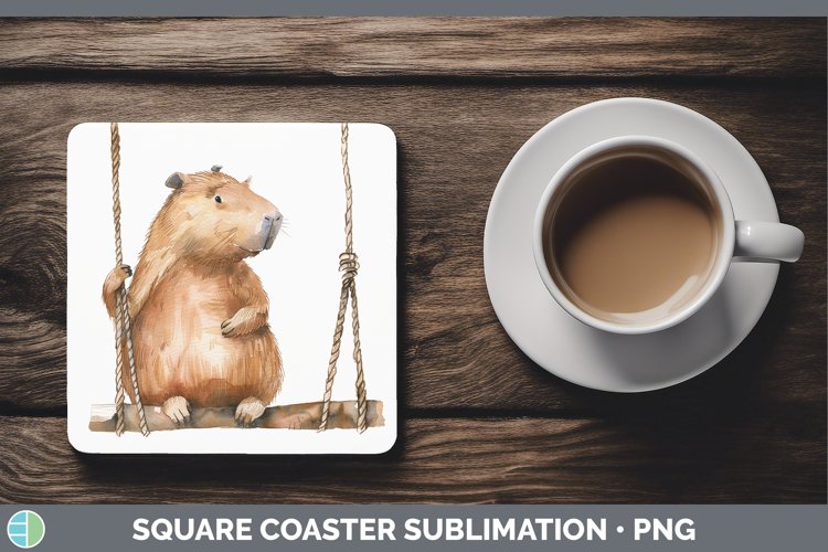 GorgeousSwinging Square Coaster design.