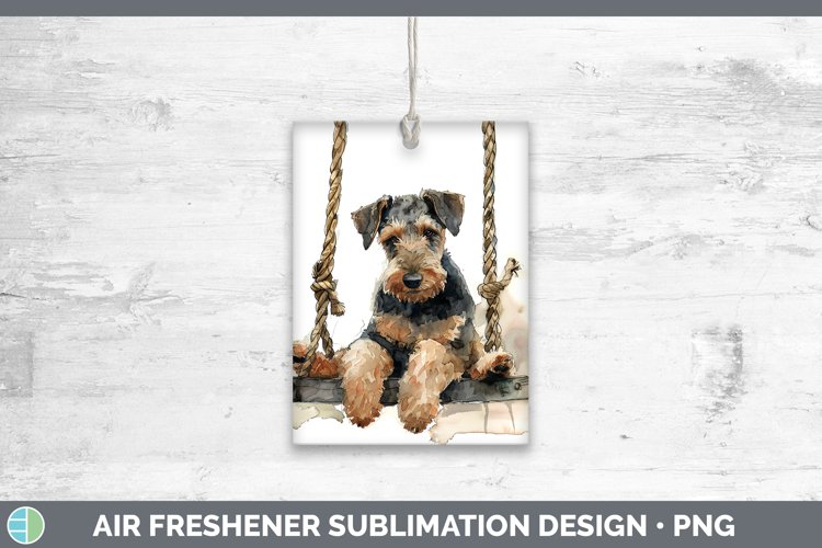 GorgeousSwinging Dogs Air Freshener design.