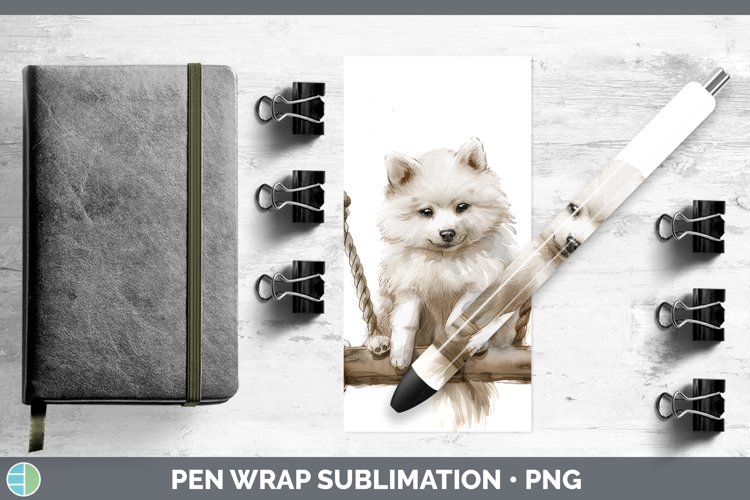 GorgeousSwinging Dogs Pen Wrap design.