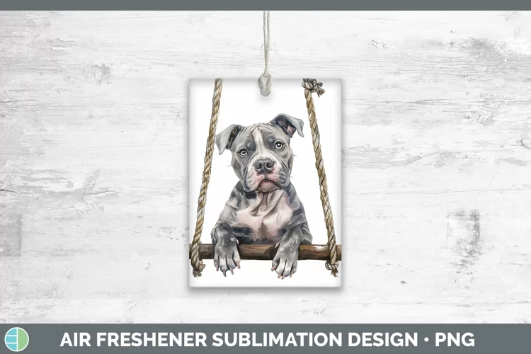 Swinging Dogs American Staffordshire Air Freshener Sublimati