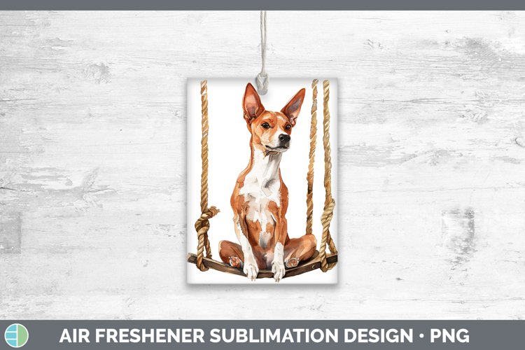 GorgeousSwinging Dogs Air Freshener design.