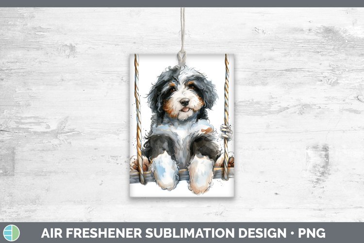 GorgeousSwinging Dogs Air Freshener design.