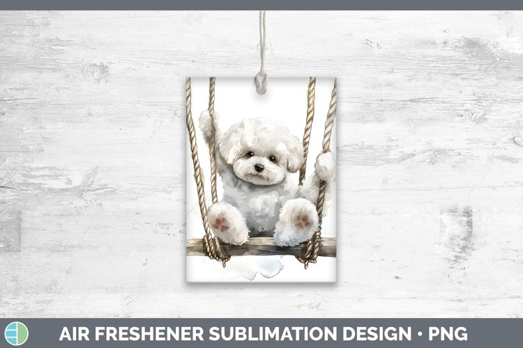 GorgeousSwinging Dogs Air Freshener design.