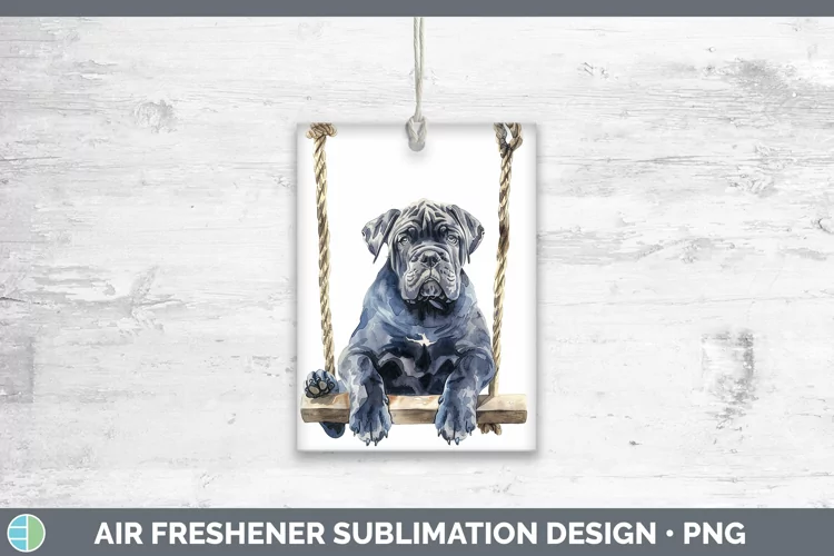 Swinging Dogs Cane Corso Air Freshener Sublimation Car Fresh